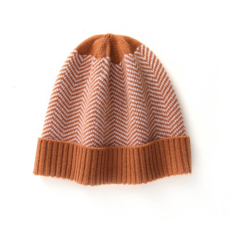Women s Striped Color Block Cashmere Hat - Warm, Knitted Korean Style with Ear Protection Adjustable
Women s Striped Color Block Cashmere Hat - Warm, Knitted Korean Style with Ear Protection Adjustable