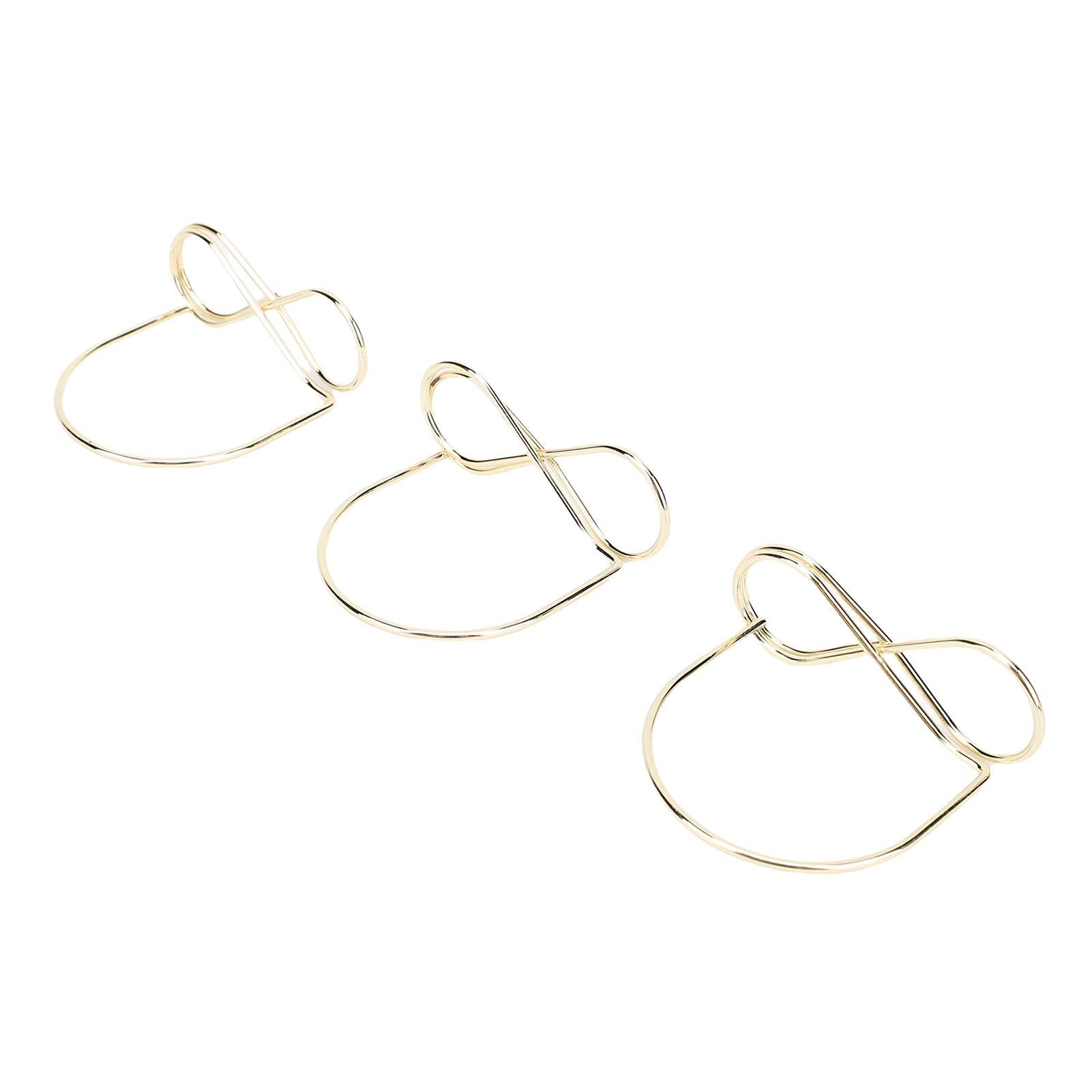 15PCS Table Number Holders Glasses Shape Multifunctional Slick Finish Iron Wire Picture Holder
15PCS Table Number Holders Glasses Shape Multifunctional Slick Finish Iron Wire Picture Holder