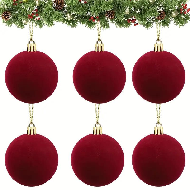 For Xmas Tree Flocked Xmas Ball Hanging Pendents Festival Party Home Decor Supplies 5cm Wine Red Velvet Christmas Balls 5cm бордовый
For Xmas Tree Flocked Xmas Ball Hanging Pendents Festival Party Home Decor Supplies 5cm Wine Red Velvet Christmas Balls 5cm бордовый