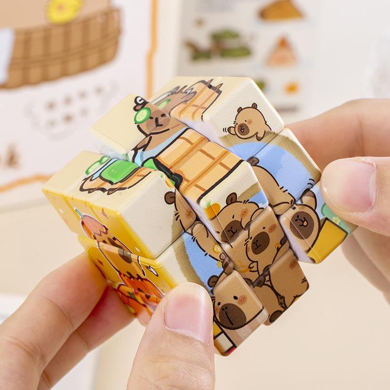 Capybara Rubik s Cube Toy for Kindergarten: Creative Reward, Training Class Enrollment, Points Redemption Gift for Kids
Capybara Rubik s Cube Toy for Kindergarten: Creative Reward, Training Class Enrollment, Points Redemption Gift for Kids