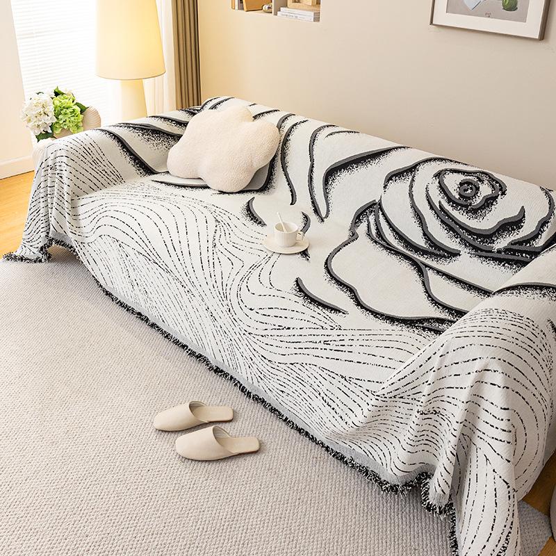 Double-Sided Chenille Sofa Cover Non-Slip Dustproof Universal Fit All Seasons Soft Blanket Protector 180*130cm
Double-Sided Chenille Sofa Cover Non-Slip Dustproof Universal Fit All Seasons Soft Blanket Protector 180*130cm