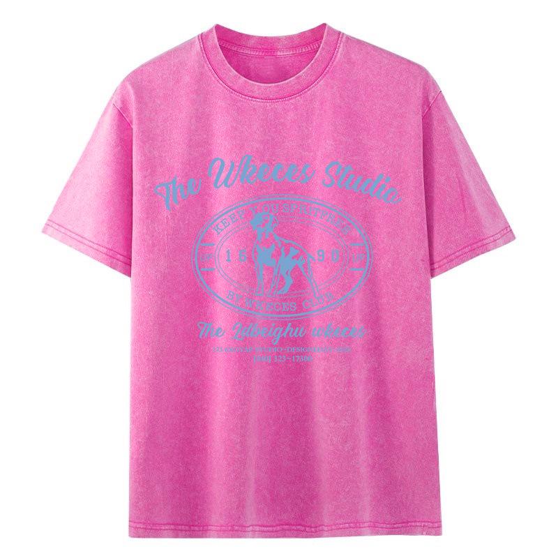 Unisex Washed Distressed Heavyweight Cotton Short-Sleeve Graphic T-Shirt 2XL рожевий червоний колір
Unisex Washed Distressed Heavyweight Cotton Short-Sleeve Graphic T-Shirt 2XL рожевий червоний колір