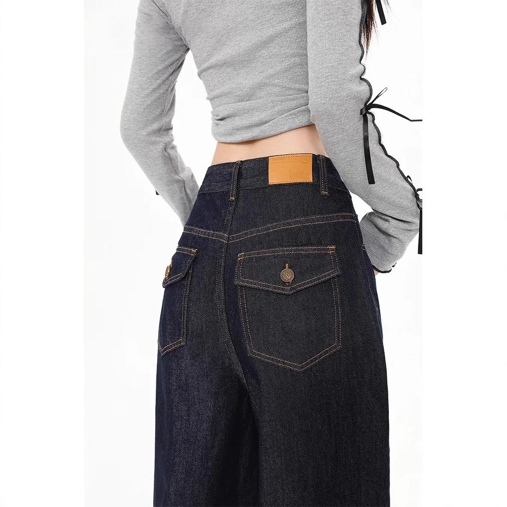 Autumn 2025 Women s High-Waisted Wide-Leg Jeans - Floor-Length, Loose Drape Style XX-Large
Autumn 2025 Women s High-Waisted Wide-Leg Jeans - Floor-Length, Loose Drape Style XX-Large