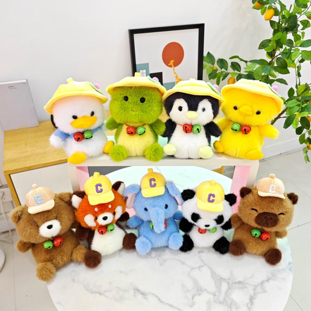 Raccoon Panda Plush Toy Bell Rabbit Plush Doll Hat Capybara Doll Festival Party Decor style 4
Raccoon Panda Plush Toy Bell Rabbit Plush Doll Hat Capybara Doll Festival Party Decor style 4