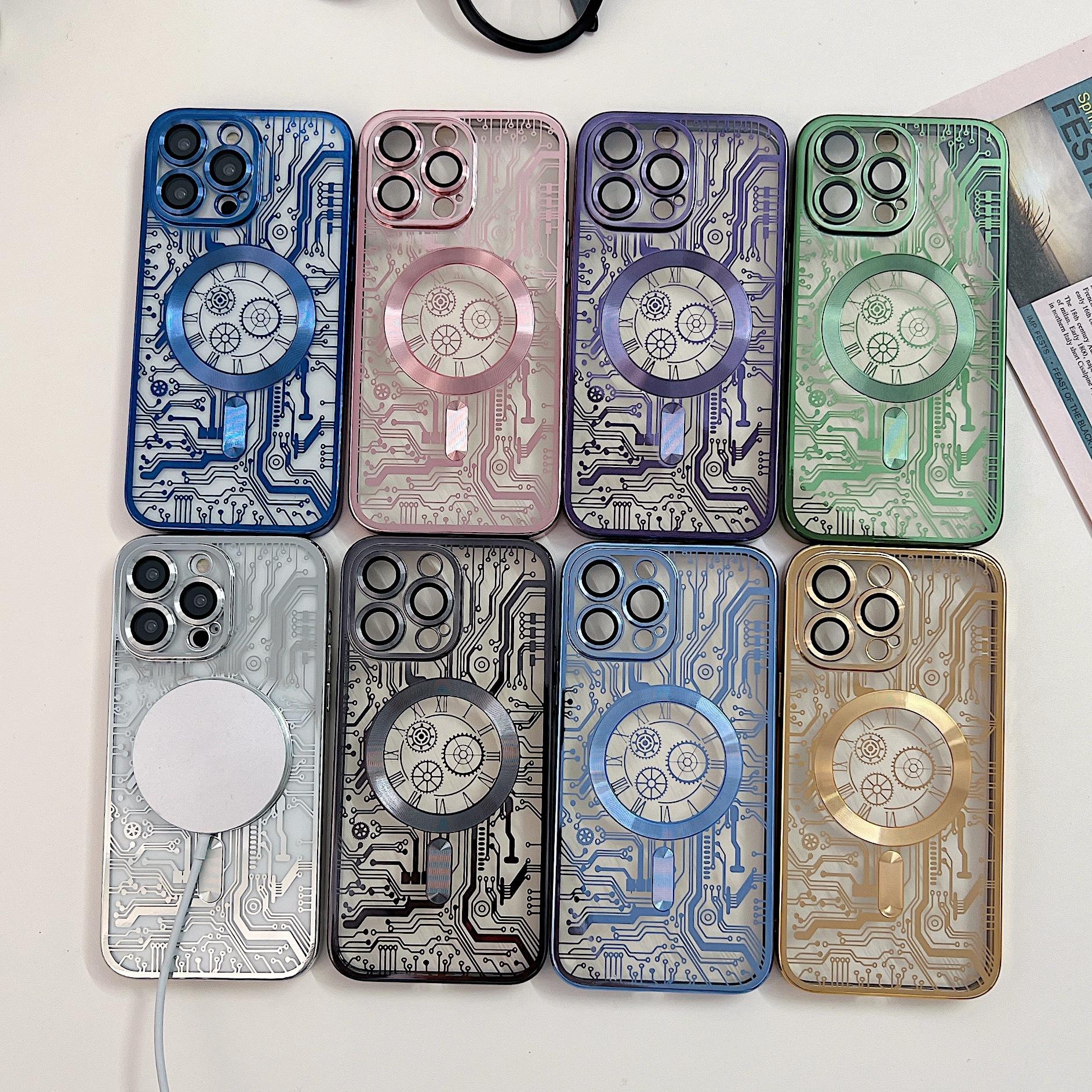 Suitable For IPhone 16 Circuit Board Phone Case Magnetic Suction 16 Promax Electroplating Case 13 Wireless Charging Phone Case iphone 11 aero синього кольору
Suitable For IPhone 16 Circuit Board Phone Case Magnetic Suction 16 Promax Electroplating Case 13 Wireless Charging Phone Case iphone 11 aero синього кольору