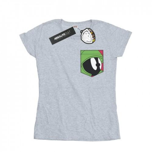 Looney Tunes Womens/Ladies Marvin The Martian Face Faux Pocket Cotton T-Shirt XXL білий
Looney Tunes Womens/Ladies Marvin The Martian Face Faux Pocket Cotton T-Shirt XXL білий