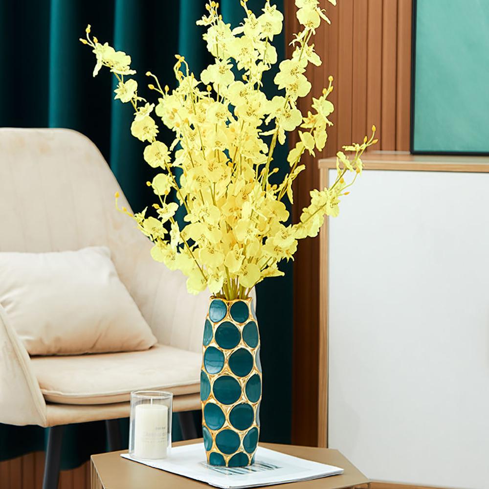 Ваза Европейская классическая ваза Домашняя гостиница Цветочная композиция Модный орнамент Ваза Керамическая ваза
Ваза Европейская классическая ваза Домашняя гостиница Цветочная композиция Модный орнамент Ваза Керамическая ваза