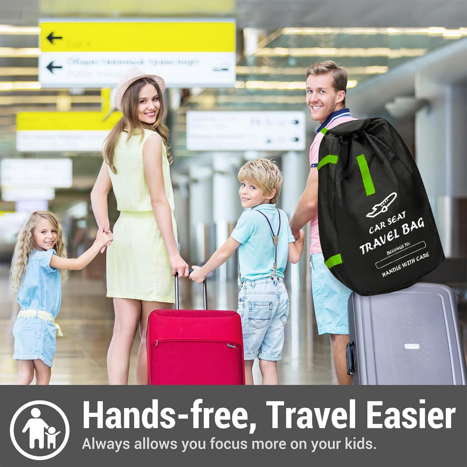 Durability Carseat Gate Check Cover For Convertible Booster Seats Travel Bag Compact Carry Pouch And Handle
Durability Carseat Gate Check Cover For Convertible Booster Seats Travel Bag Compact Carry Pouch And Handle