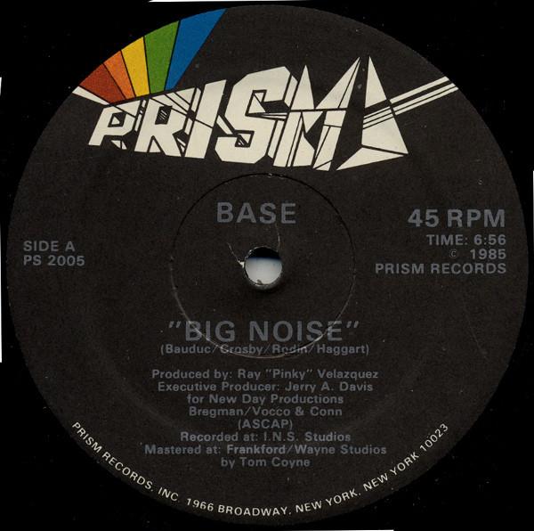 12-дюймовая пластинка BASE - Big Noise PS2005 Prism 1985 США Танцевальная и электронная Б/У
12-дюймовая пластинка BASE - Big Noise PS2005 Prism 1985 США Танцевальная и электронная Б/У