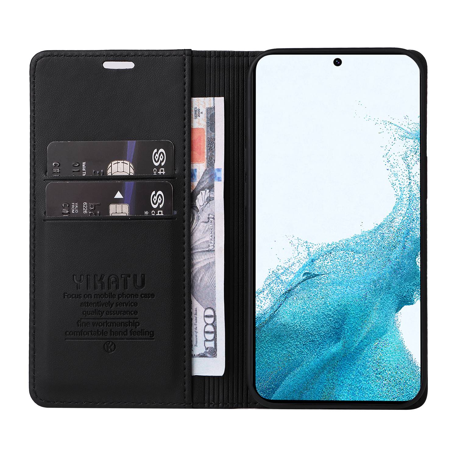 YIKATU YK-001 For Samsung Galaxy S23 PU Leather Drop-proof Case Magnetic Auto Closing Phone Stand Wallet Cover Rose Gold
YIKATU YK-001 For Samsung Galaxy S23 PU Leather Drop-proof Case Magnetic Auto Closing Phone Stand Wallet Cover Rose Gold