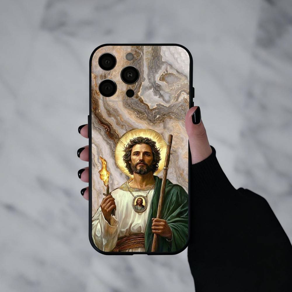 S-San-N J-Judas T-Tadeo-O ART Phone Case For iPhone 17pro, 16,15,14,13,12,11 X XR Plus,Others Soft Black Cover iPhone11PROMAX
S-San-N J-Judas T-Tadeo-O ART Phone Case For iPhone 17pro, 16,15,14,13,12,11 X XR Plus,Others Soft Black Cover iPhone11PROMAX