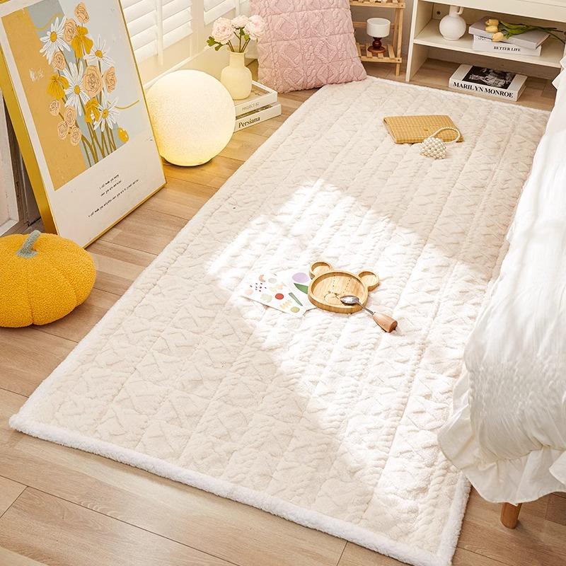 Cream Fengshu Cotton Velvet Bedside Blanket Winter Thickened Plush Carpet Bedroom Non-Slip Blanket Tatami Floor Mat 30x50 pillow cover
Cream Fengshu Cotton Velvet Bedside Blanket Winter Thickened Plush Carpet Bedroom Non-Slip Blanket Tatami Floor Mat 30x50 pillow cover
