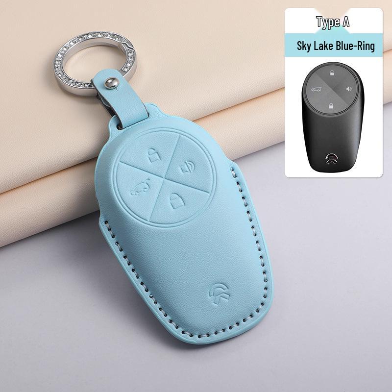 Genuine Leather Key Case for Nio ES6/ES8 - Three-Color PU Shell with Buckle
Genuine Leather Key Case for Nio ES6/ES8 - Three-Color PU Shell with Buckle