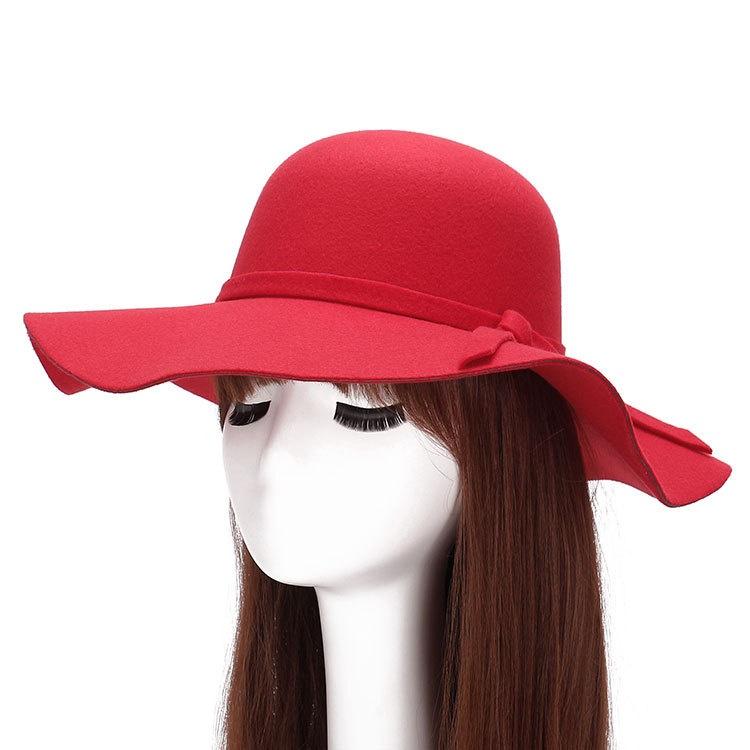 Новая волна шляпа с большим краем осенне-зимняя модная большая женская шляпа из искусственной шерсти красный
Новая волна шляпа с большим краем осенне-зимняя модная большая женская шляпа из искусственной шерсти красный