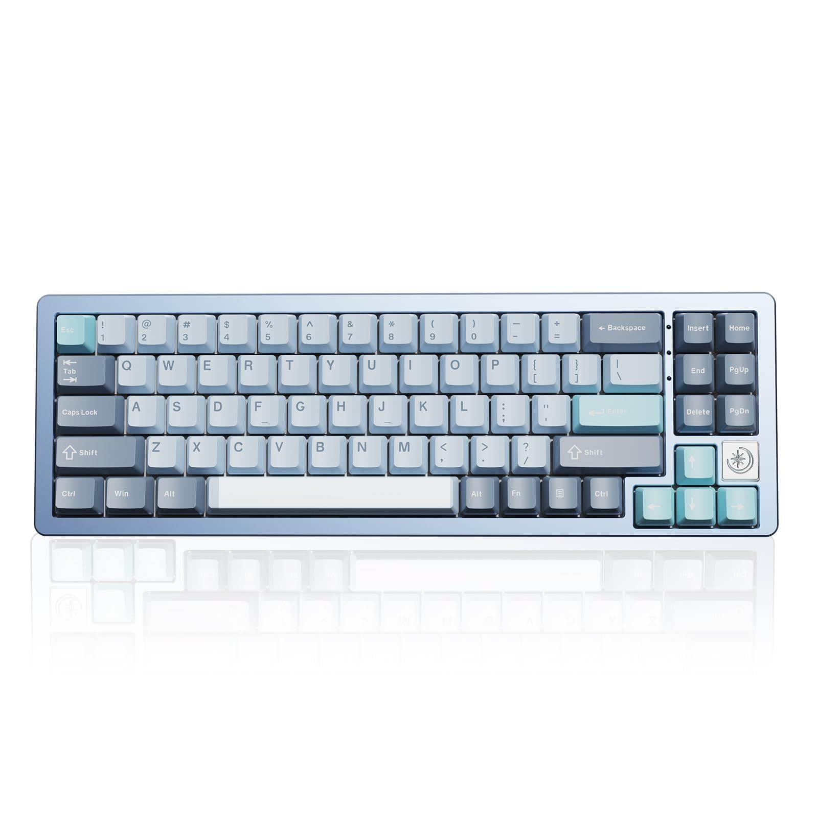 YUNZII AL71 Gaming Keyboard Full Aluminum CNC Hot Swap Compatible Wireless Gasket Mechanical Keyboard NKRO Wireless Wired RGB Backlight For Gift синій
YUNZII AL71 Gaming Keyboard Full Aluminum CNC Hot Swap Compatible Wireless Gasket Mechanical Keyboard NKRO Wireless Wired RGB Backlight For Gift синій
