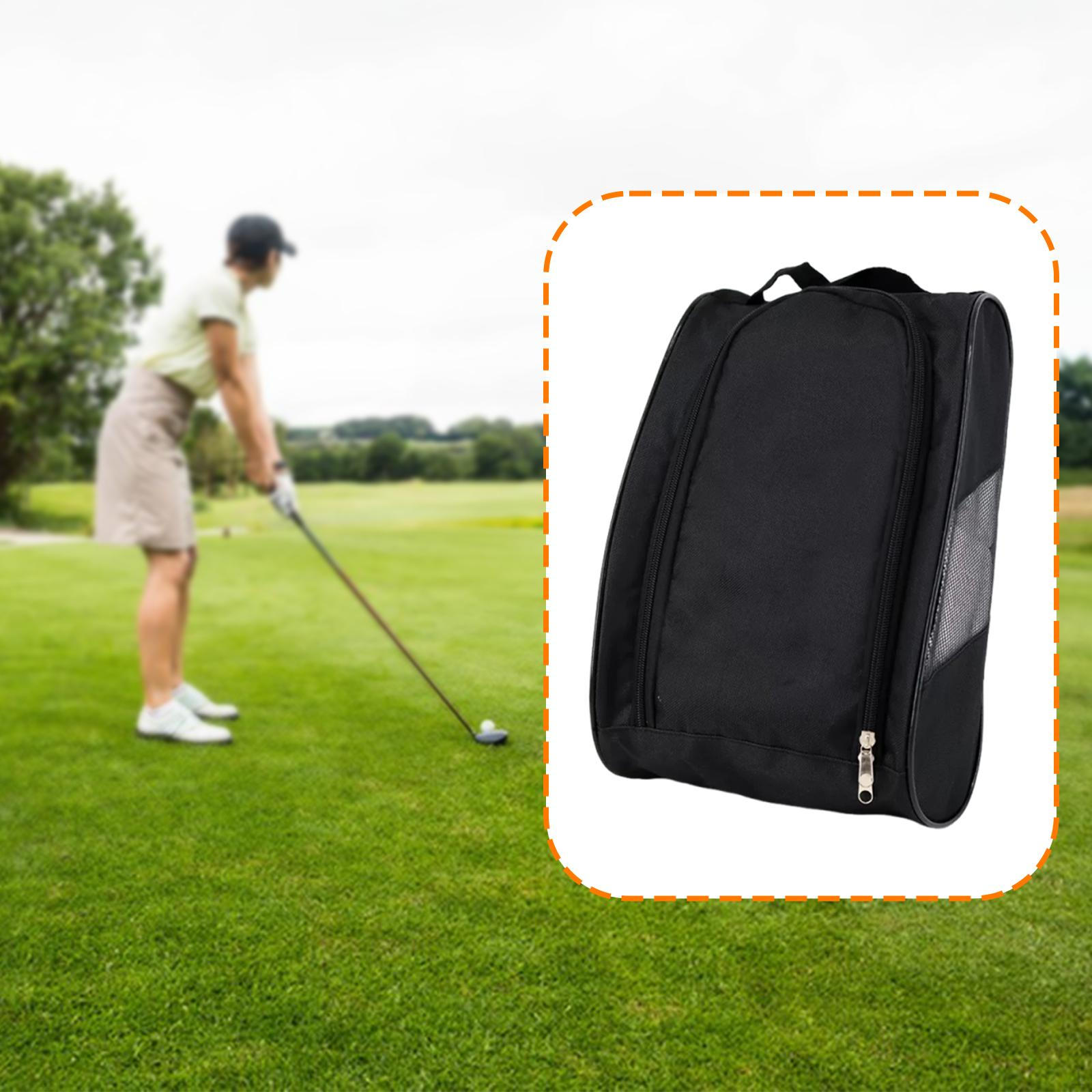 Golf Shoe Bag Shoes Storage Organizer Storing Accessories for Travel чорний
Golf Shoe Bag Shoes Storage Organizer Storing Accessories for Travel чорний