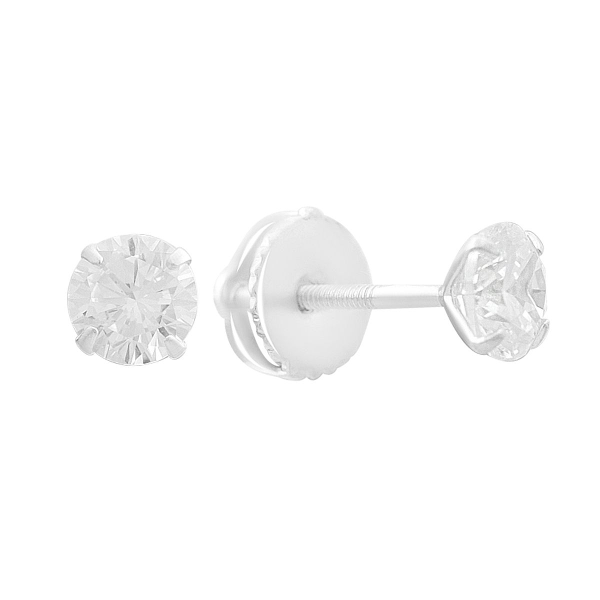 Silver earrings with cubic zirkonia (2207856) білий
Silver earrings with cubic zirkonia (2207856) білий