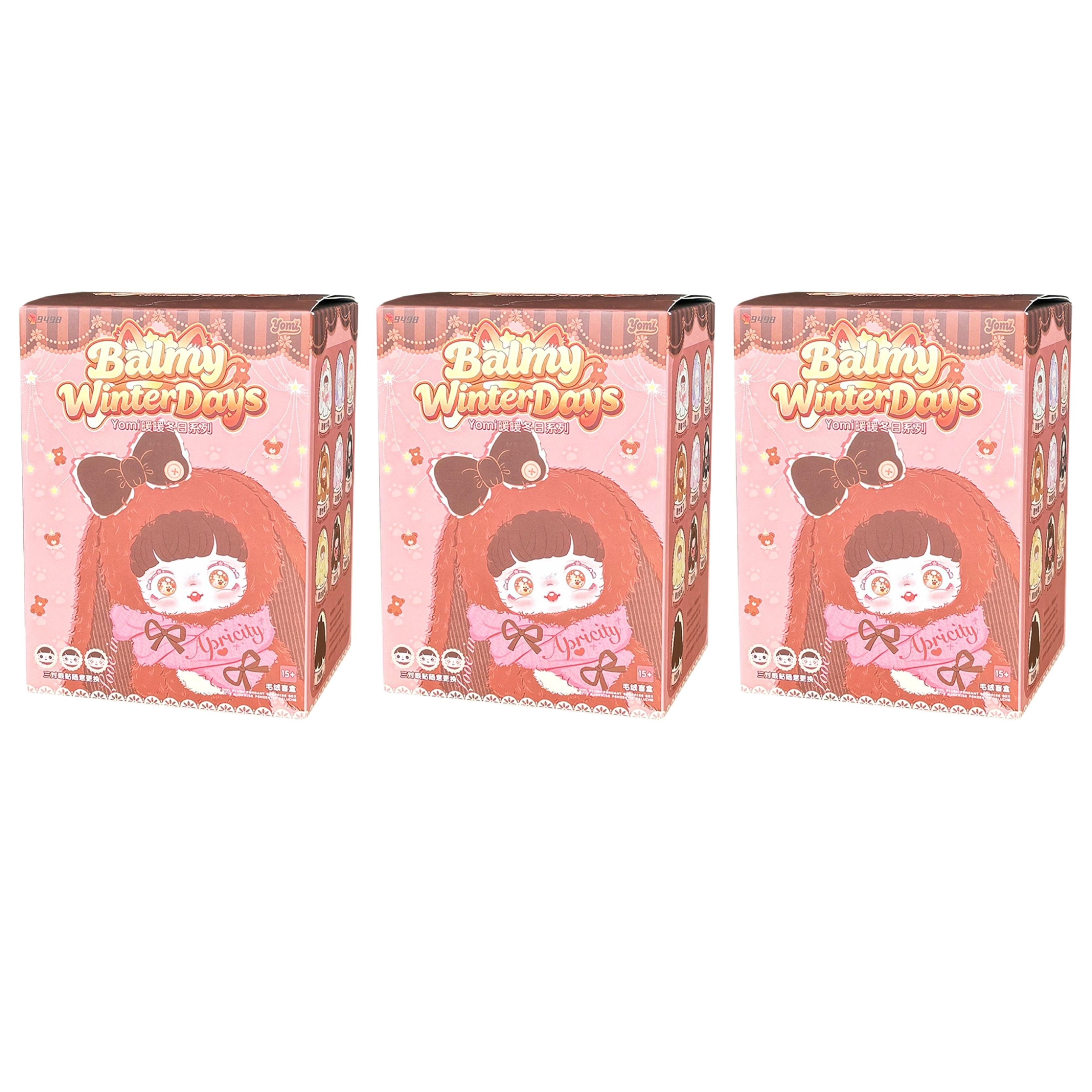 New Yomi Balmy Winter Days Plush Doll Blind Box Cute Fluffy Key Ring Bag Charm Desktop Ornament Present For Toy Collectors
New Yomi Balmy Winter Days Plush Doll Blind Box Cute Fluffy Key Ring Bag Charm Desktop Ornament Present For Toy Collectors