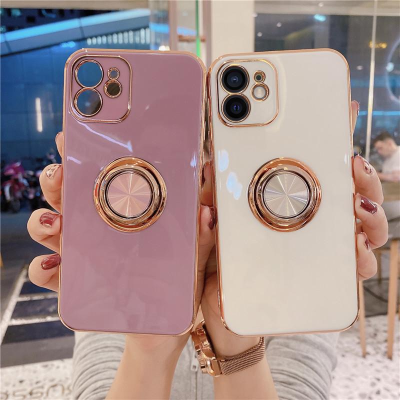 Роскошный силиконовый чехол с металлическим кольцом-держателем для Iphone 11 12 13 Pro Mini Xs Max X Xr 8 7 Plus, мягкий чехол
Роскошный силиконовый чехол с металлическим кольцом-держателем для Iphone 11 12 13 Pro Mini Xs Max X Xr 8 7 Plus, мягкий чехол