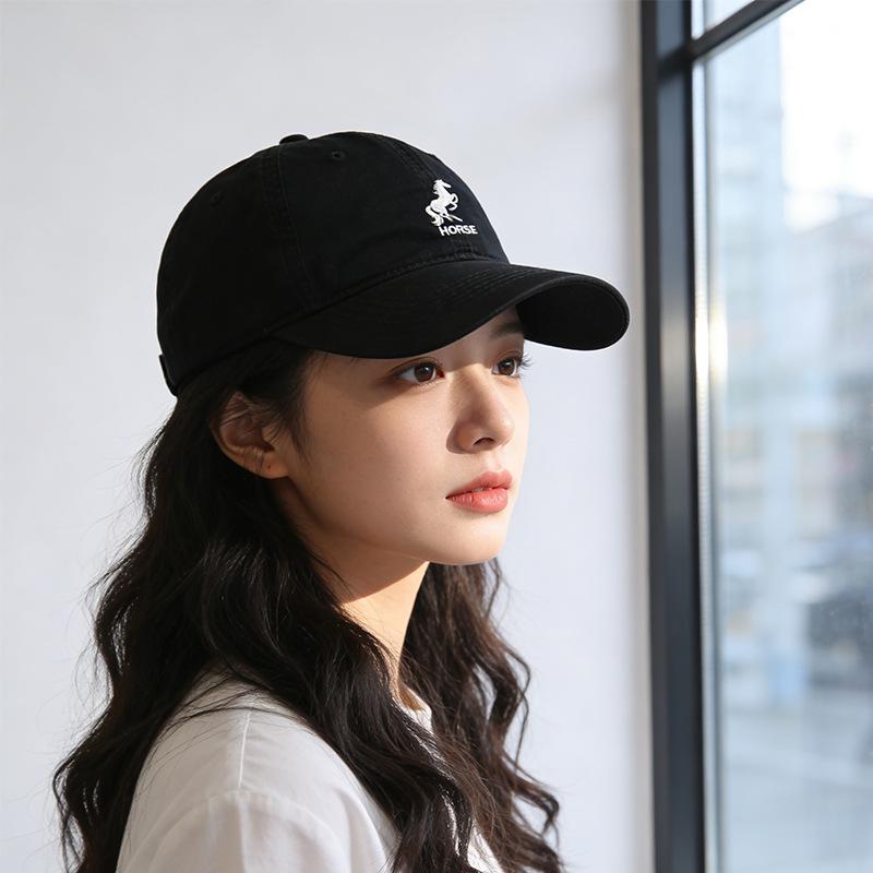 Peaked Cap Pony Embroidery Spring and Summer Face Peaked Cap Versatile Student Tide M(56-58cm)
Peaked Cap Pony Embroidery Spring and Summer Face Peaked Cap Versatile Student Tide M(56-58cm)