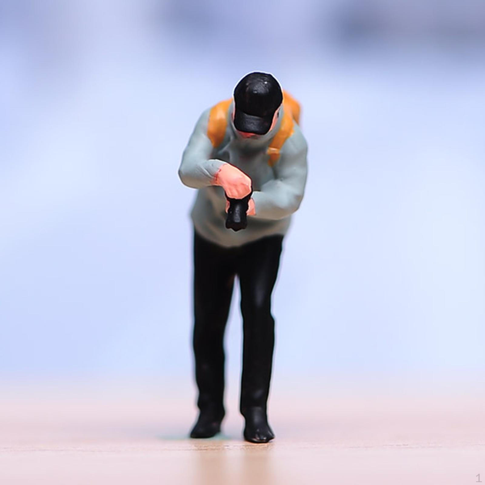 1:64 Photographer Man Model People Figure Layout Role Play Collectible Diorama Scenery Mini
1:64 Photographer Man Model People Figure Layout Role Play Collectible Diorama Scenery Mini