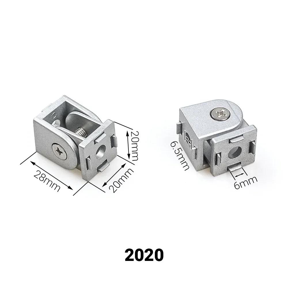 2Pcs Flexible Hinge Pivot Joint 2020 3030 4040 Cast Aluminum Fitting Right Angle Connector for V-Slot T-Slot Aluminum Profiles
2Pcs Flexible Hinge Pivot Joint 2020 3030 4040 Cast Aluminum Fitting Right Angle Connector for V-Slot T-Slot Aluminum Profiles