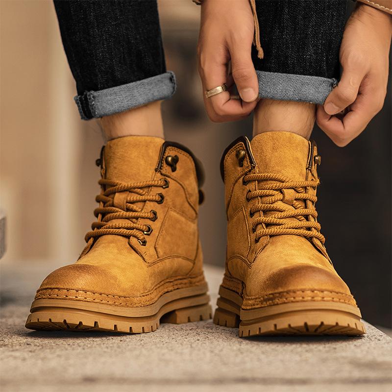 Foreign trade 2025 hot-selling men s boots autumn new cross-border large-size thick-soled, that s your genuine leather tooling Martin boots. 45 хакі
Foreign trade 2025 hot-selling men s boots autumn new cross-border large-size thick-soled, that s your genuine leather tooling Martin boots. 45 хакі