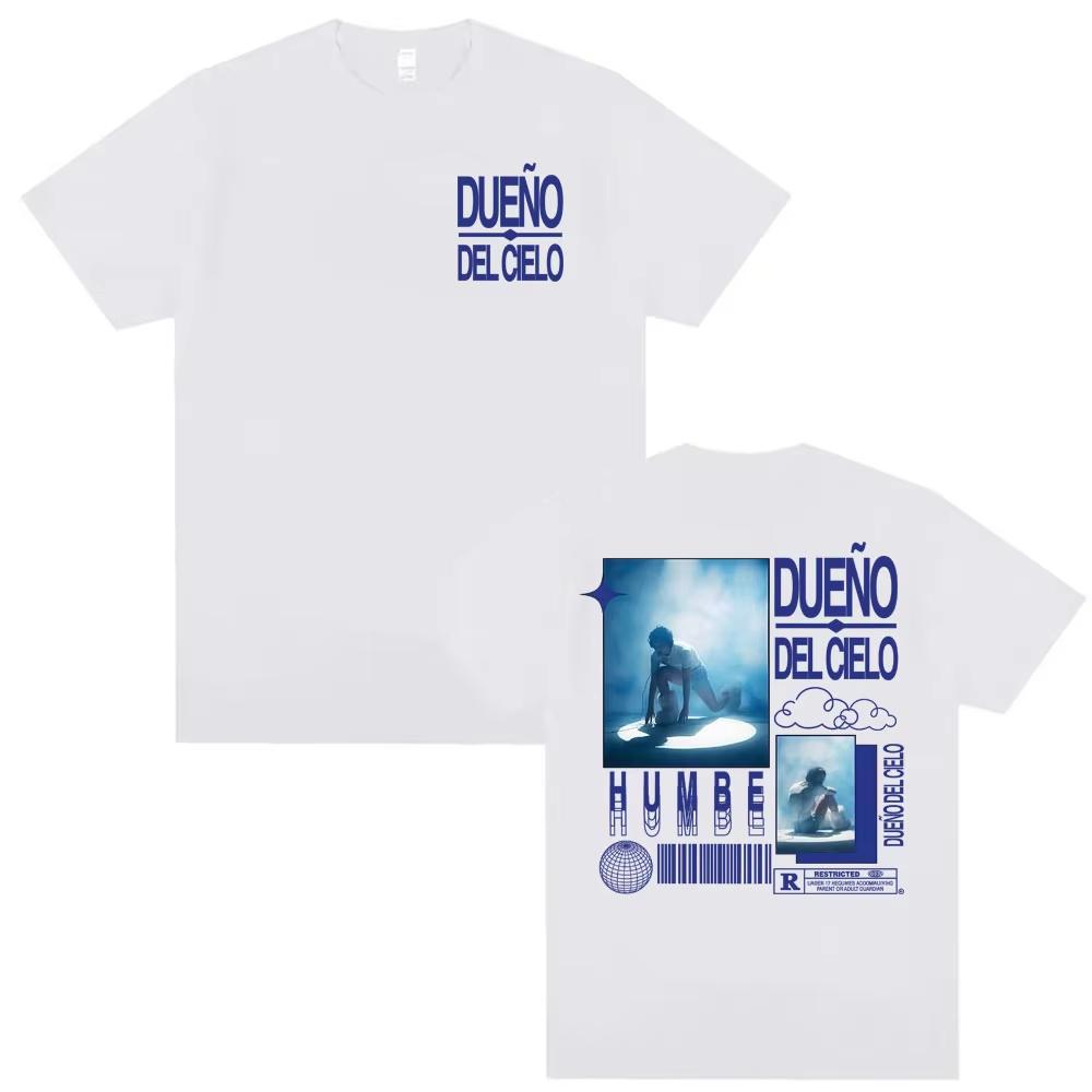 2026 Singer Humbe Dueno Del Cielo Tour New Album T Shirts Mens Women Hip Hop Vintage Short Sleeve Streetwear 2XL
2026 Singer Humbe Dueno Del Cielo Tour New Album T Shirts Mens Women Hip Hop Vintage Short Sleeve Streetwear 2XL