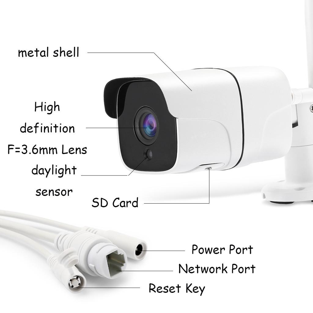 (SU)Беспроводная HD 1080P наружная WIFI IP водонепроницаемая камера безопасности ИК-ночь ЕС
(SU)Беспроводная HD 1080P наружная WIFI IP водонепроницаемая камера безопасности ИК-ночь ЕС