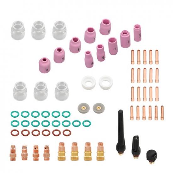 71Pcs For WP-17/18/26 Gas Lens #12 Pyrex Glass Cup Kit TIG Welding Torch Stubby
71Pcs For WP-17/18/26 Gas Lens #12 Pyrex Glass Cup Kit TIG Welding Torch Stubby