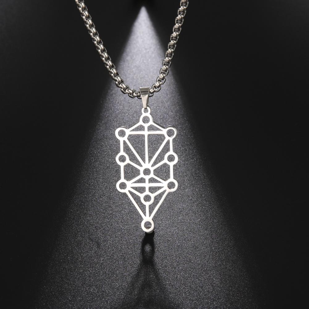 My Shape Sephirot Kabbalah Tree of Life Necklaces for Men Women Stainless Steel Pendant Necklace Vintage Male Jewelry Amulet
My Shape Sephirot Kabbalah Tree of Life Necklaces for Men Women Stainless Steel Pendant Necklace Vintage Male Jewelry Amulet