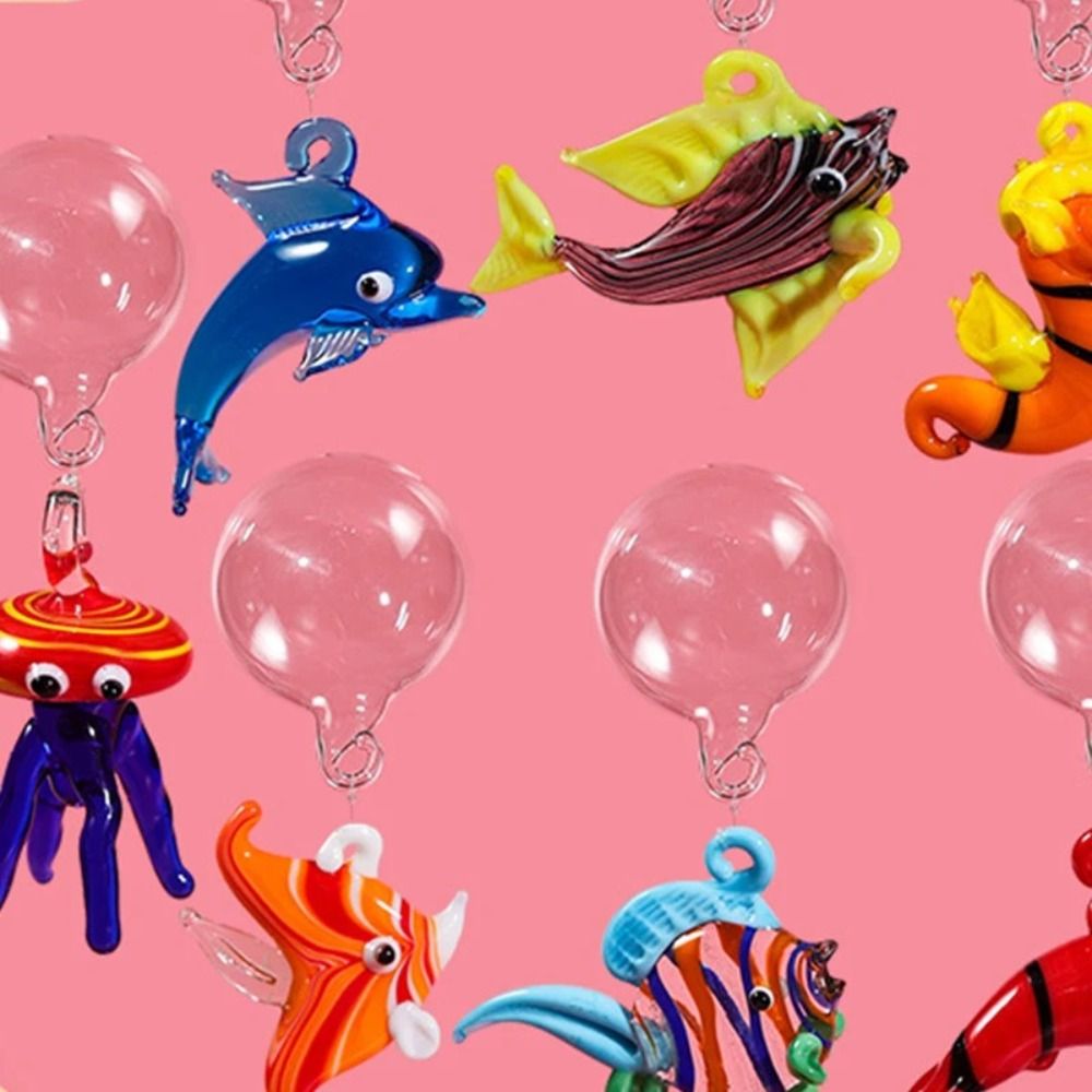 Glass Floating Glass Tropical Fish Colorful Clownfish Mini Figurine Jellyfish Pendant Fish Tank style M
Glass Floating Glass Tropical Fish Colorful Clownfish Mini Figurine Jellyfish Pendant Fish Tank style M