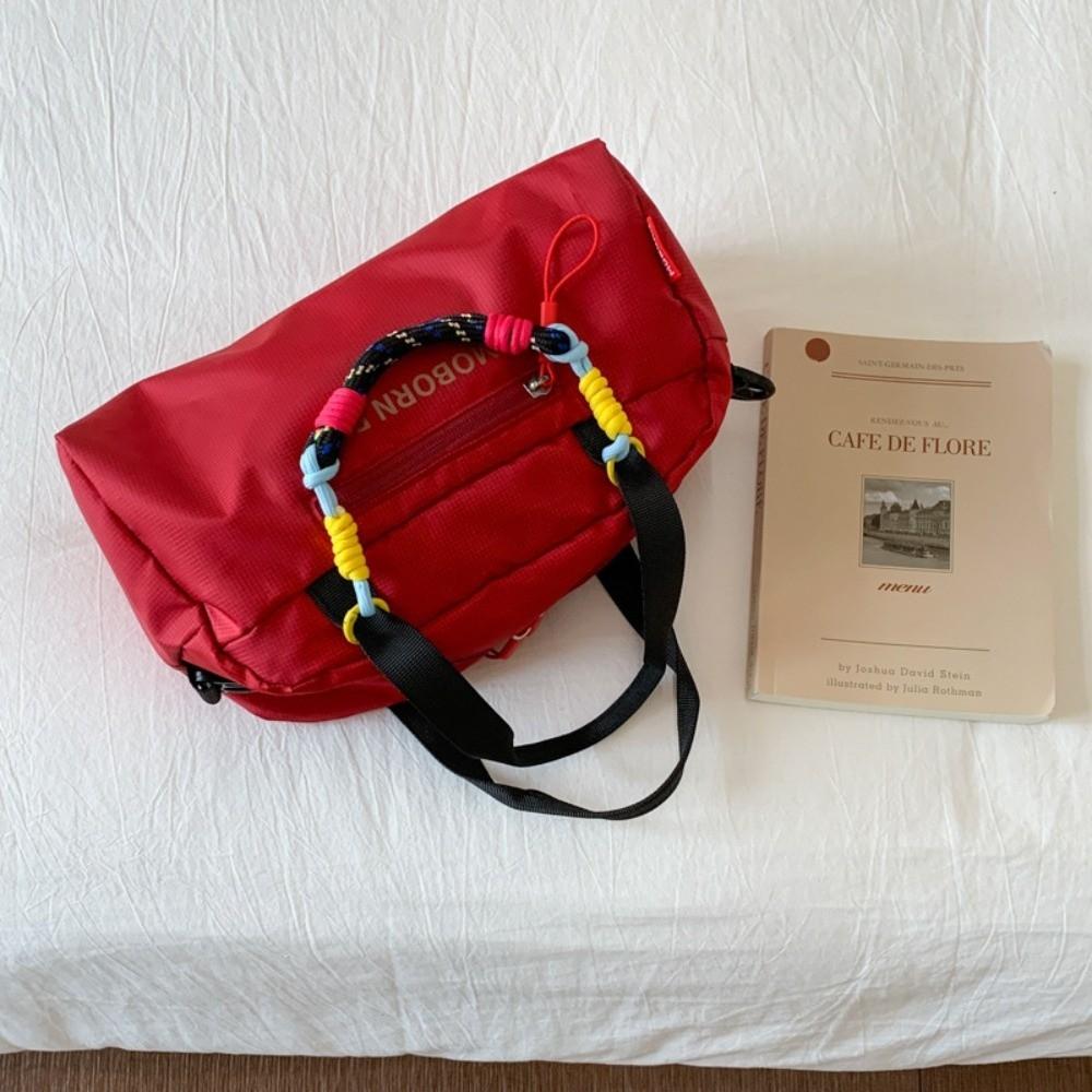 Simple Nylon Crossbody Bag Leisure Women s Handbags Portable Lightweight Bowling Bag Unisex красный
Simple Nylon Crossbody Bag Leisure Women s Handbags Portable Lightweight Bowling Bag Unisex красный