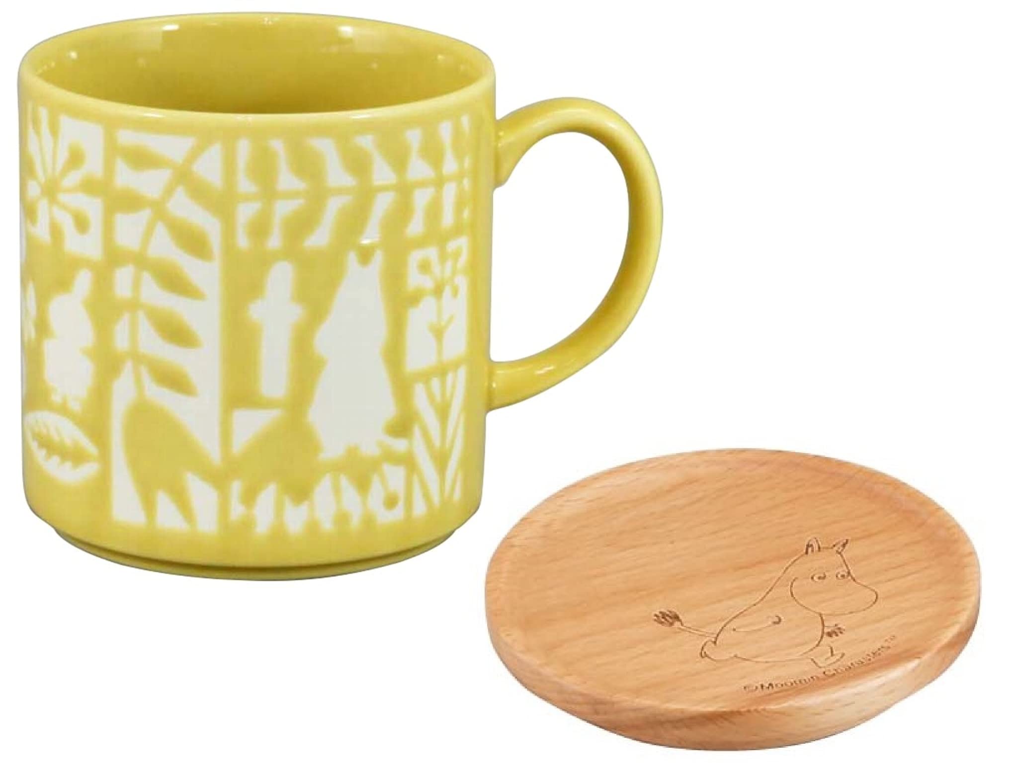 Moomin Mug with Wooden Coaster (Yellow) MM6301-11C
Moomin Mug with Wooden Coaster (Yellow) MM6301-11C