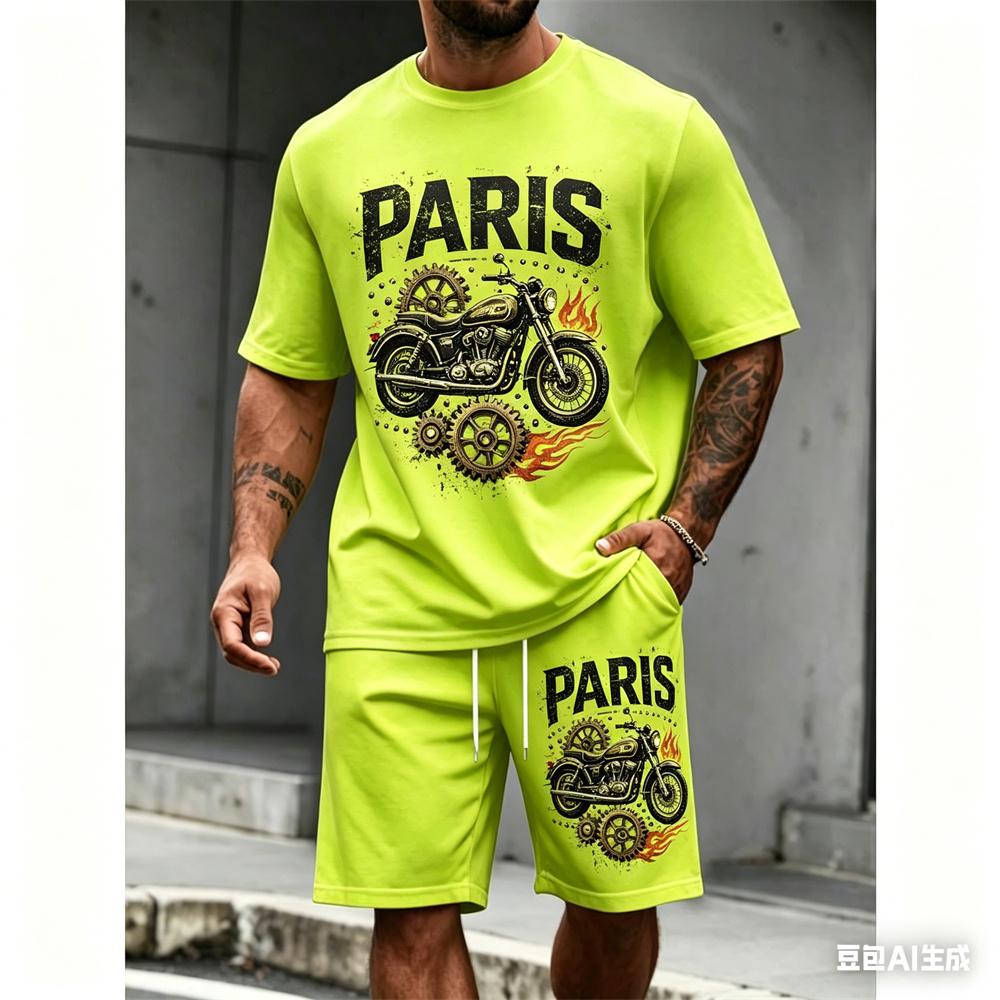 New Summer Set Men s 2 Piece Hip Hop Print Round Neck T Shirt Casual Fashion Style Suit Breathable Short Sleeve Shorts 5XL
New Summer Set Men s 2 Piece Hip Hop Print Round Neck T Shirt Casual Fashion Style Suit Breathable Short Sleeve Shorts 5XL