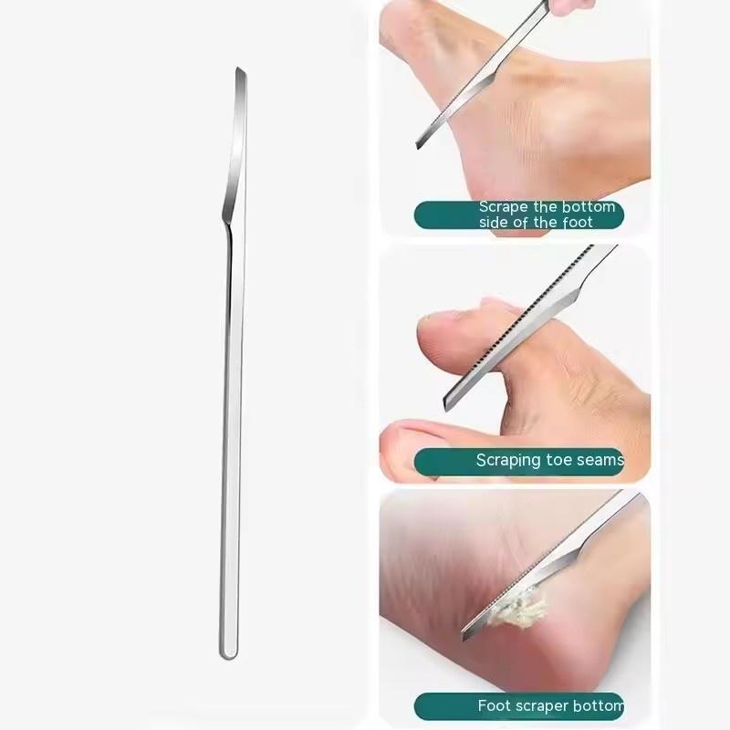5Pcs Stainless Steel Professional Foot Scraper Portable Pedicure Exfoliating Tool for Dead Skin And Calluses Foot Care серебряный
5Pcs Stainless Steel Professional Foot Scraper Portable Pedicure Exfoliating Tool for Dead Skin And Calluses Foot Care серебряный