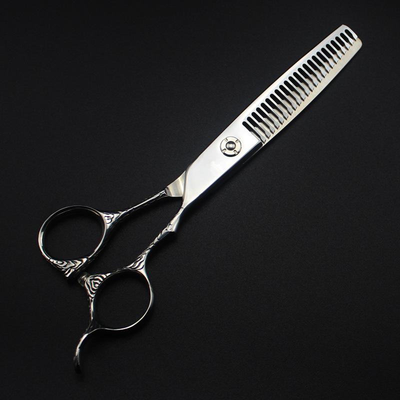 Профессиональные стальные 6-дюймовые ножницы для стрижки волос с цветочной ручкой, филировочные ножницы для парикмахера, парикмахерские ножницы
Профессиональные стальные 6-дюймовые ножницы для стрижки волос с цветочной ручкой, филировочные ножницы для парикмахера, парикмахерские ножницы