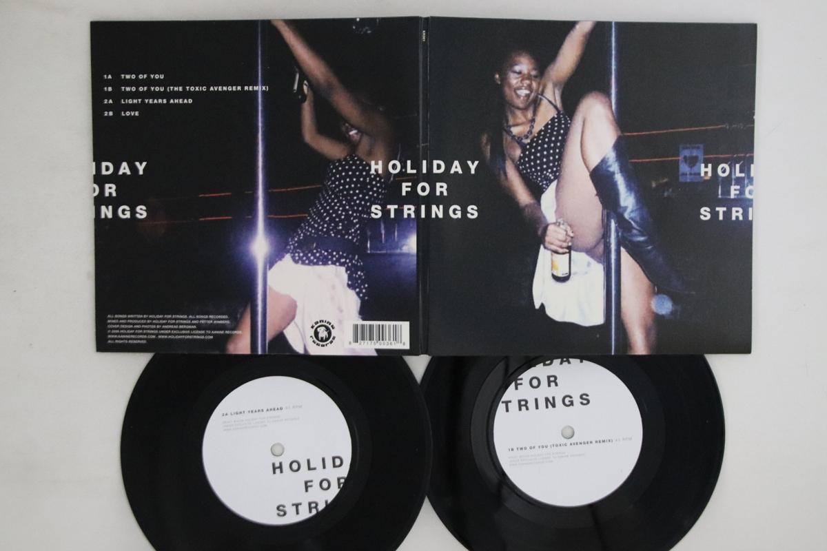 7inch Record HOLIDAY FOR STRINGS - Two Of You KR361 KANINE 2008 US Dance & Electronica Used
7inch Record HOLIDAY FOR STRINGS - Two Of You KR361 KANINE 2008 US Dance & Electronica Used