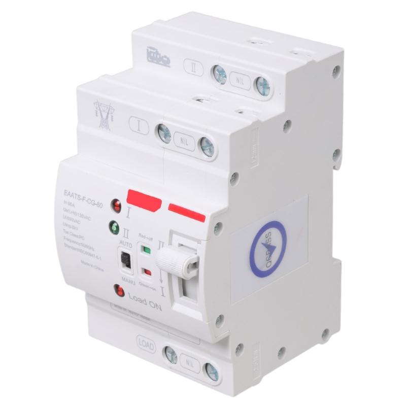 Din Rail Mounted Power Transfer Switches 2P 110V/220V Double Power Automatic Transfer Switches Electrical Selector Switches
Din Rail Mounted Power Transfer Switches 2P 110V/220V Double Power Automatic Transfer Switches Electrical Selector Switches