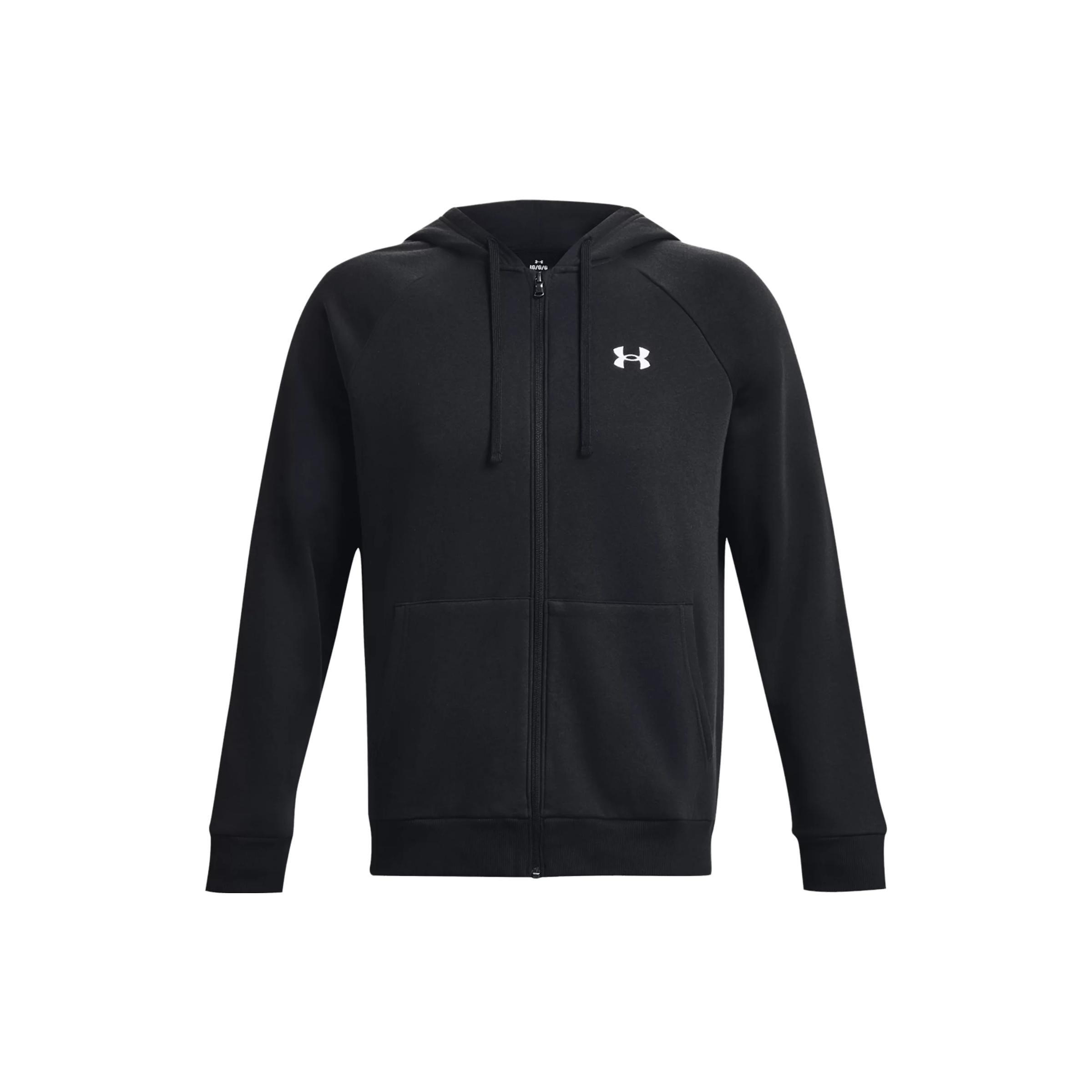 Under Armour Rival Fleece Full-Zip Solid Color Hoodie Men Sweatshirt Black 1379863-001 XL
Under Armour Rival Fleece Full-Zip Solid Color Hoodie Men Sweatshirt Black 1379863-001 XL