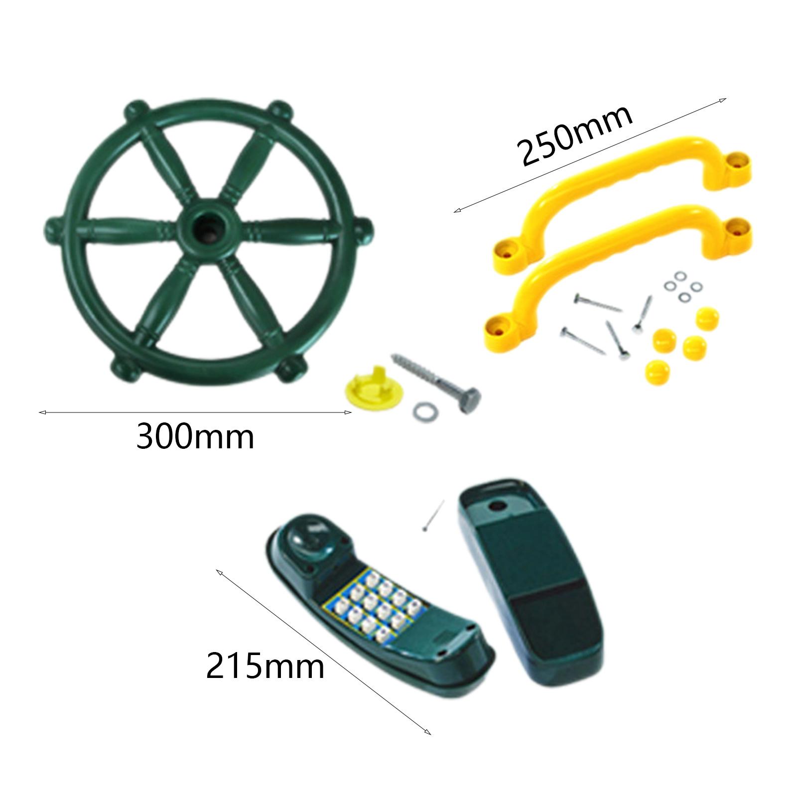 Outdoor Steering Wheel Creative Outdoor Swing Set Swing Set Accessory for Educational Gift Children Ages 3+ Interactive Learning
Outdoor Steering Wheel Creative Outdoor Swing Set Swing Set Accessory for Educational Gift Children Ages 3+ Interactive Learning