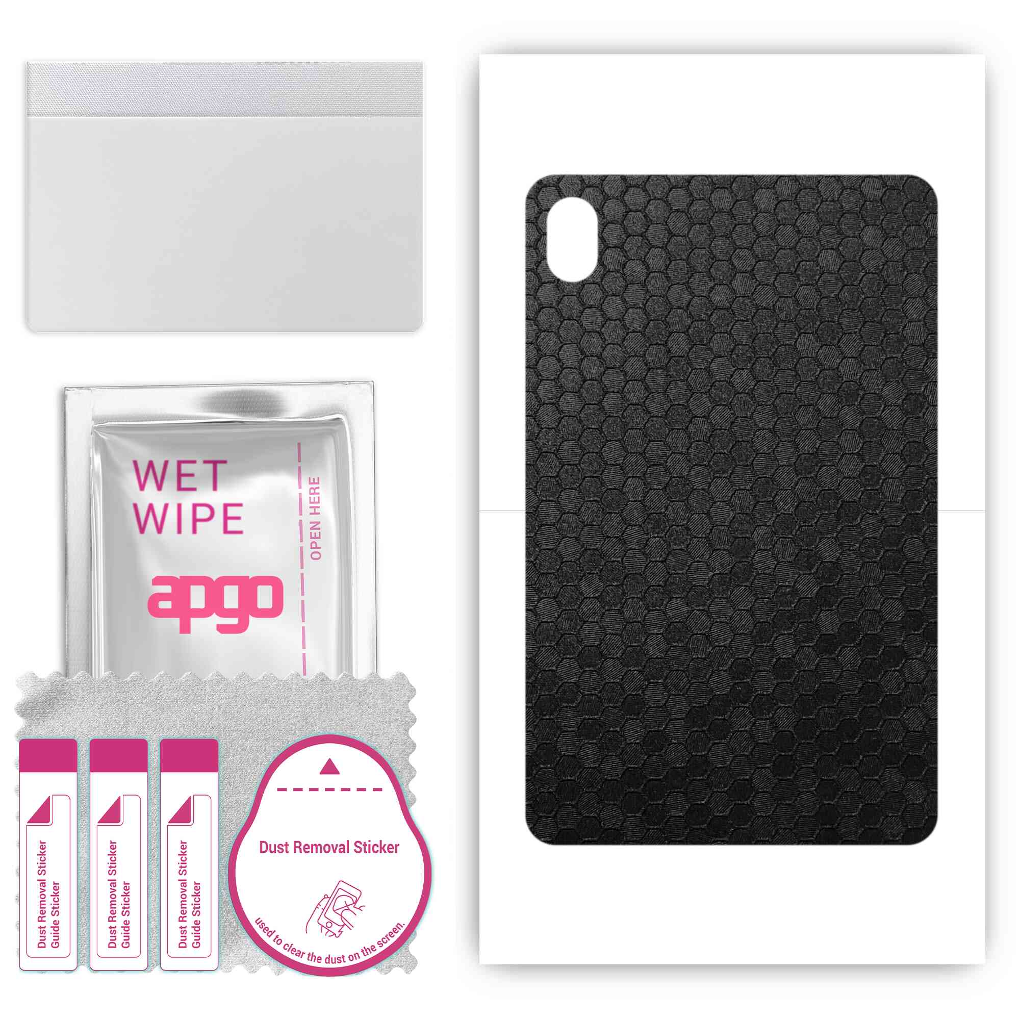 apgo skin sticker film foil vinyl for the BACK compatible with Lenovo Legion Y700, scratch-resistant, easy to install - Black Honeycomb
apgo skin sticker film foil vinyl for the BACK compatible with Lenovo Legion Y700, scratch-resistant, easy to install - Black Honeycomb