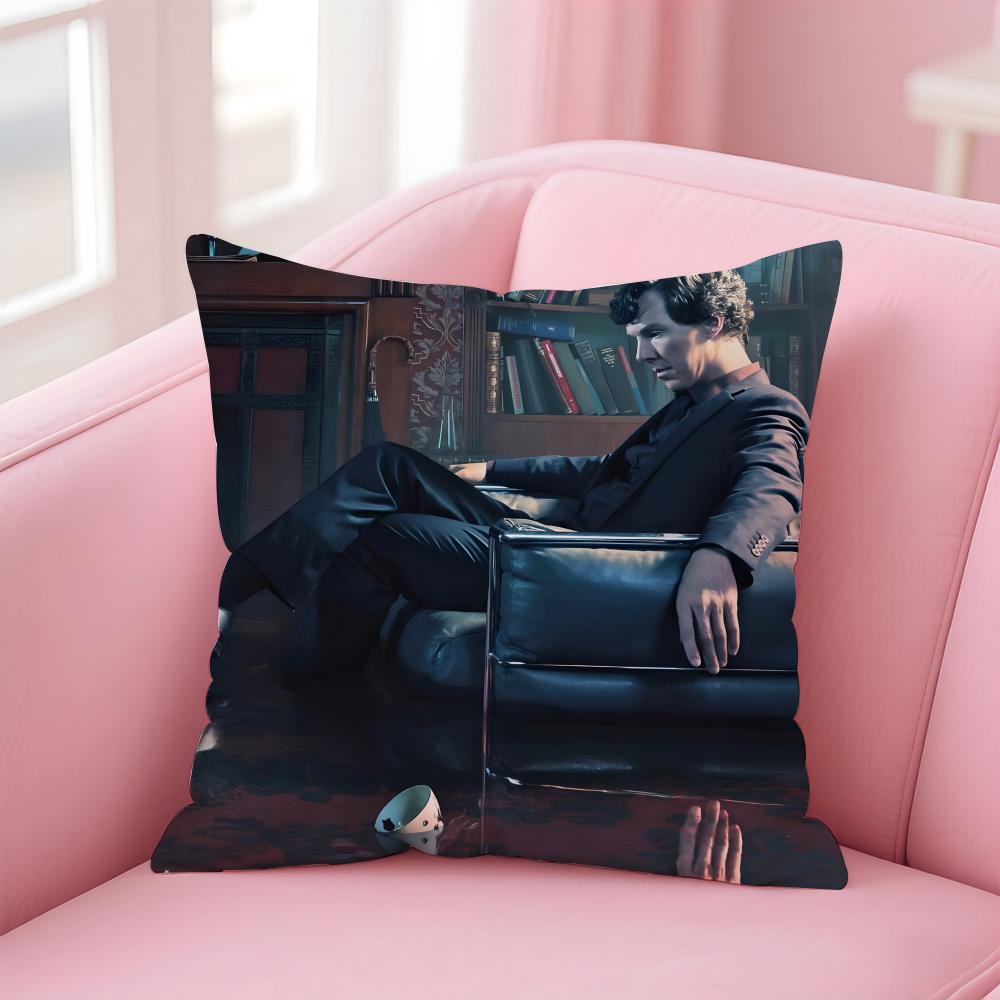 Tv Suspenseful SSherlock HHolmes Cushion Cover Pillow Case Soft Skin Friendly Fabric Comfort Concealed Zipper 30X30cm
Tv Suspenseful SSherlock HHolmes Cushion Cover Pillow Case Soft Skin Friendly Fabric Comfort Concealed Zipper 30X30cm