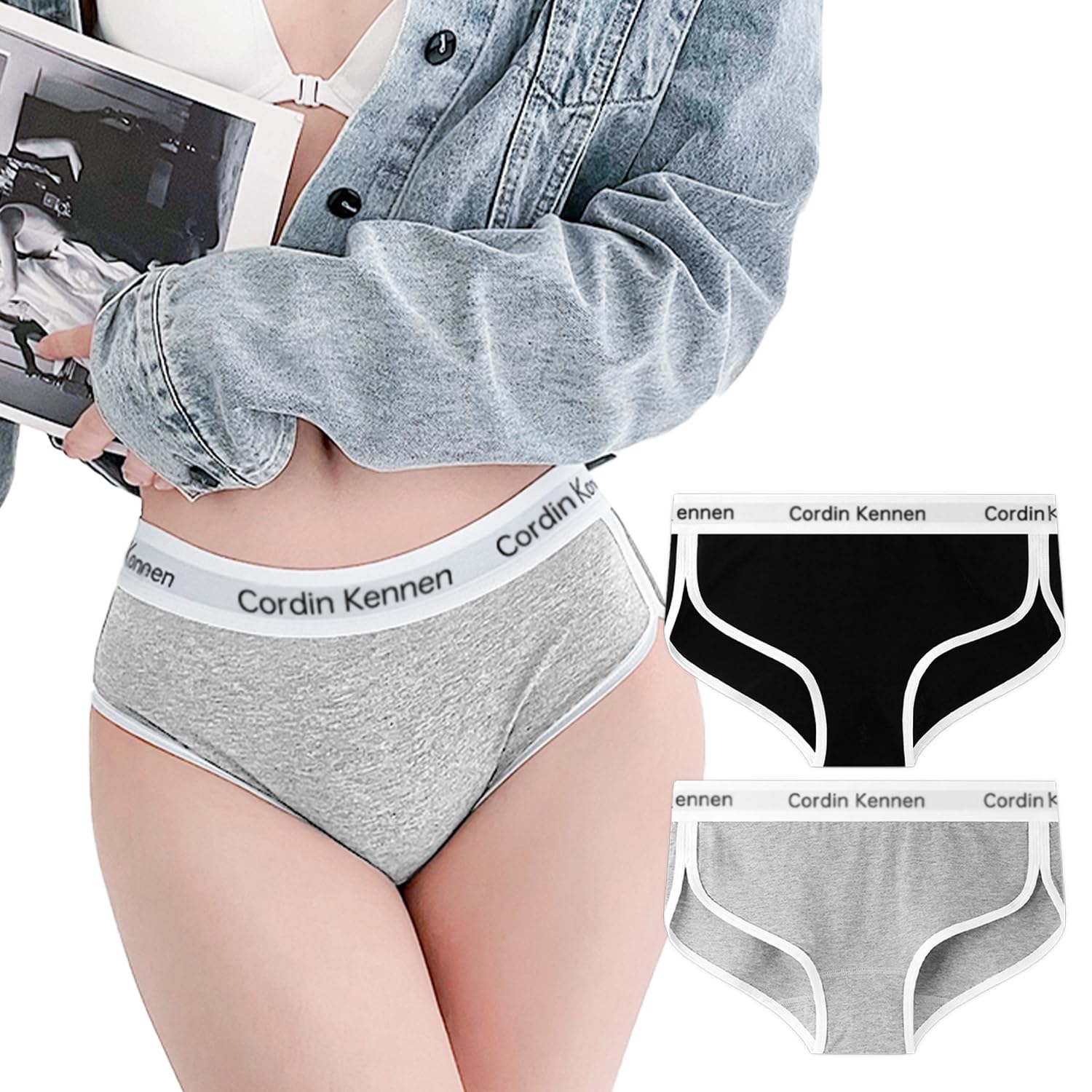 SIERJIAN Дышащий и эластичный хлопковый комплект из 2 предметов для дня и ночи, женское нижнее белье, трусики, одежда,
SIERJIAN Дышащий и эластичный хлопковый комплект из 2 предметов для дня и ночи, женское нижнее белье, трусики, одежда,