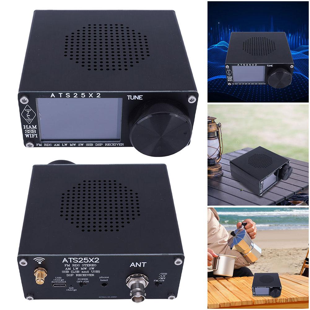 ATS25X2 Полнодиапазонный FM/LW/MW/SSB стерео радио Si4732 чип цифровое радио приложение сетевая конфигурация WIFI со сканированием спектра
ATS25X2 Полнодиапазонный FM/LW/MW/SSB стерео радио Si4732 чип цифровое радио приложение сетевая конфигурация WIFI со сканированием спектра