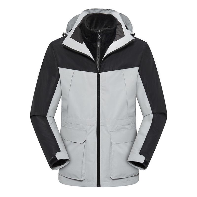 Unisex Waterproof Windproof 3-in-1 Detachable Jacket Set: Fleece-Lined, Thickened, Warm Outdoor Outerwear L червоний
Unisex Waterproof Windproof 3-in-1 Detachable Jacket Set: Fleece-Lined, Thickened, Warm Outdoor Outerwear L червоний