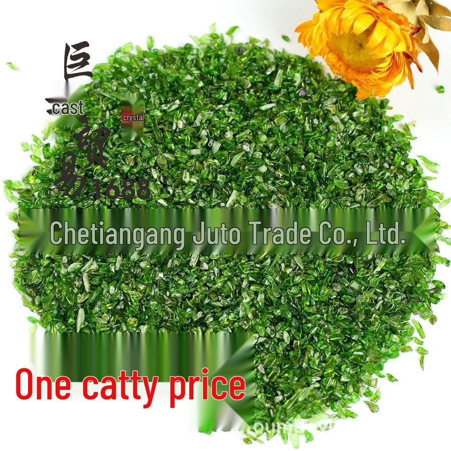 Green Diopside Gravel: Small Gemstone Particles for Decorative Crafts, Painting, Bonsai, and Fish Tank Landscaping
Green Diopside Gravel: Small Gemstone Particles for Decorative Crafts, Painting, Bonsai, and Fish Tank Landscaping