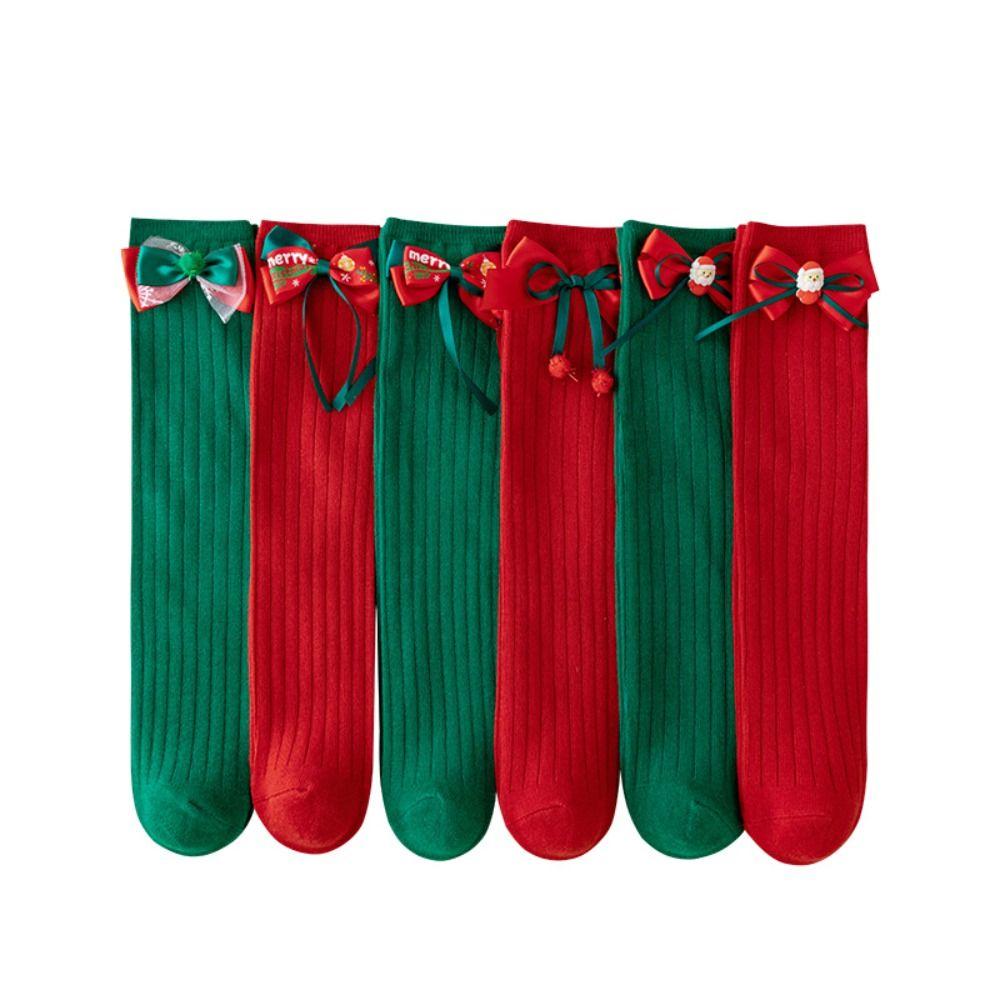 Green New Year Red Socks Cotton Children Long Socks Casual Bow Hosiery for Kids For Girls Style 2
Green New Year Red Socks Cotton Children Long Socks Casual Bow Hosiery for Kids For Girls Style 2