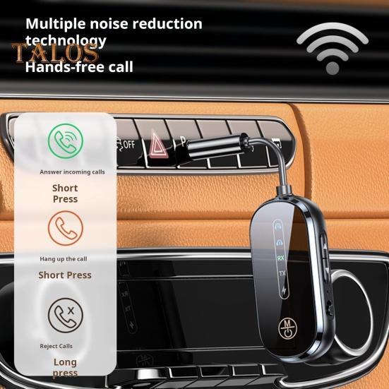 Bluetooth-сумісний аудіоадаптер, подвійне підключення, низька затримка, шумозаглушення, широка сумісність, передавач, приймач чорний
Bluetooth-сумісний аудіоадаптер, подвійне підключення, низька затримка, шумозаглушення, широка сумісність, передавач, приймач чорний