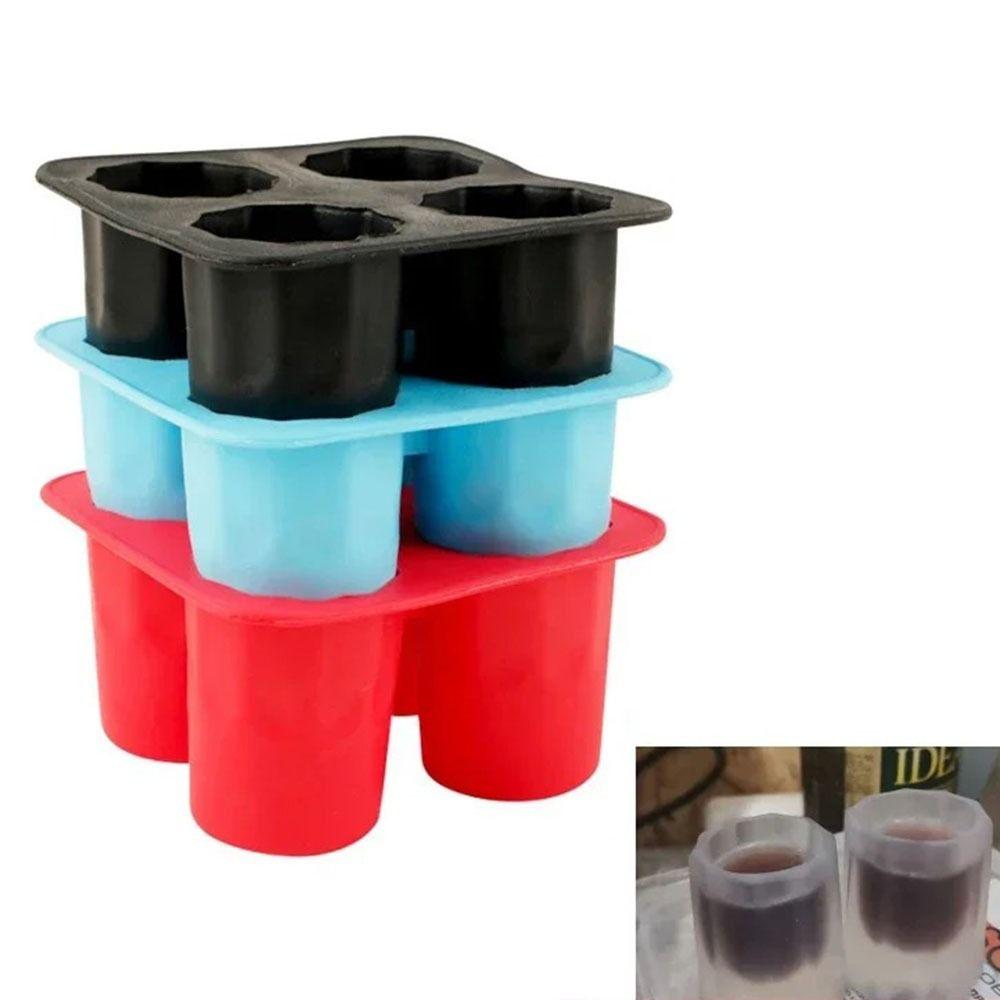 4 Cup Shape Ice Cube Mold Flexible Ice Cube Maker NO BPA Silicone Ice Tray Summer білий
4 Cup Shape Ice Cube Mold Flexible Ice Cube Maker NO BPA Silicone Ice Tray Summer білий